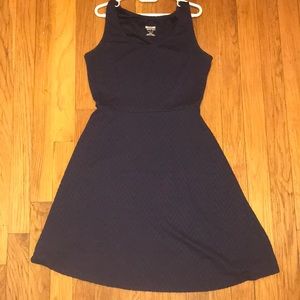 Summer Dress Navy Blue